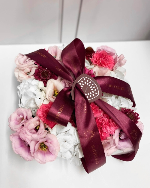 סידור היער הורוד מרובע