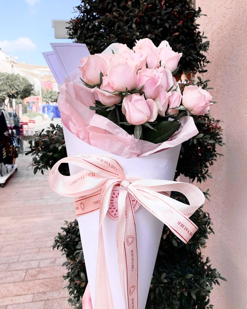 קונוס ורדים ורודים